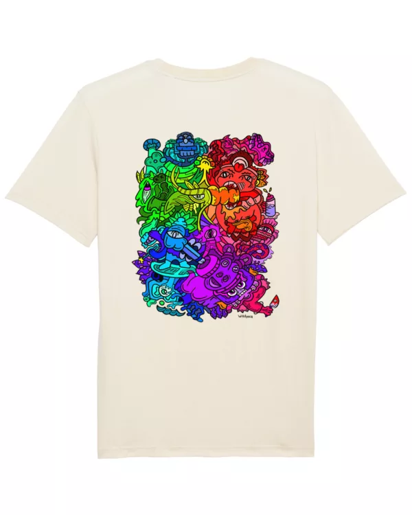 T-shirt unisexe Wikilynca - Couleur Naturel