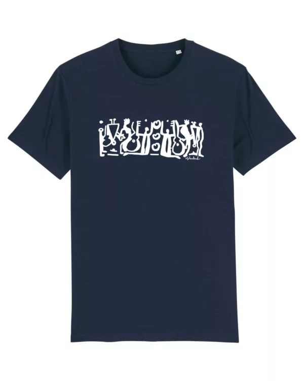 T-shirt unisexe Moberland - Bleu marine